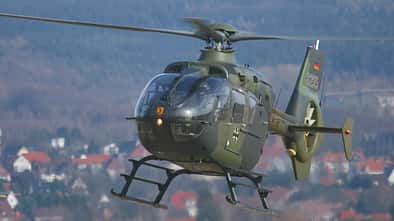 EC 135 der Heeresflieger in Bückeburg.