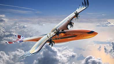 Bird of Prey - futuristisches Regionalflugzeug-Konzept von Airbus