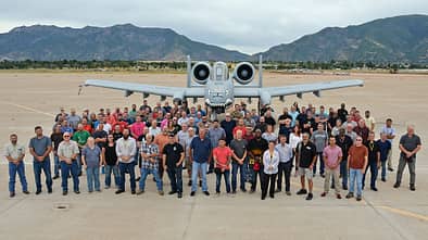 Die letzte mit einem neuen Flügel ausgerüstete A-10 Thunderbolt II auf der Hill AFB