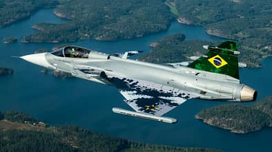 Saab Gripen E - erstes Flugzeug für Brasilien