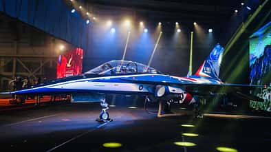 AIDC AJT "Mutiger Adler" beim Rollout am 24. September 2019.