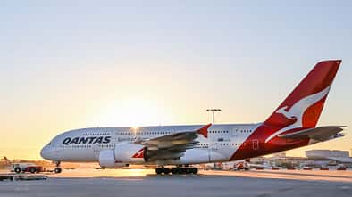 Qantas Airbus A380 mit neuer Kabinenausstattung
