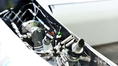 So sieht sie aus: eine Brennstoffzelle des DLR-Forschungsflugzeugs HY4 