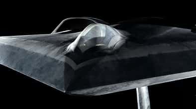 Stealth-Testmodell LOUT in Manching