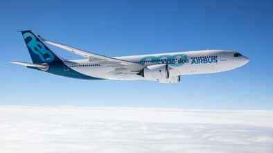 Airbus A330-800 im Flugtest.