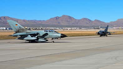 Die Luftwaffe beteiligt sich mit acht Tornados und acht Eurofightern an Red Flag 20-2 auf der Nellis AFB.