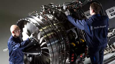 Rolls-Royce BR725 aus Dahlewitz.