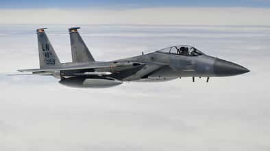 Boeing F-15C des 48th Fighgter wing in Lakenheath.