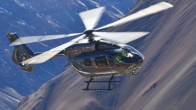 Airbus Helicopters H145 mit Fünfblattrotor.