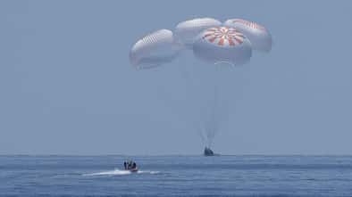 SpaceX Demo-2 Landing