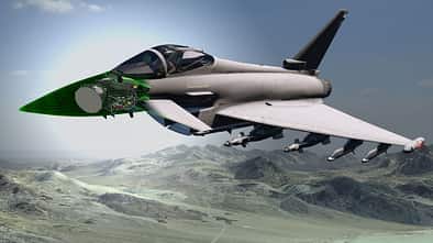 Für die Eurofighter Typhon der Royal Air Force entwickelt Leonardo das ECRS Mk2-Radar.