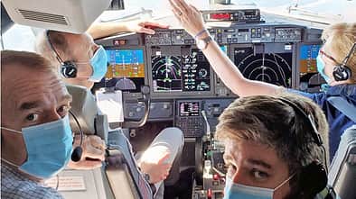 EASA-Spezialisten sind die Boeing 737 MAX in Vancouver geflogen.