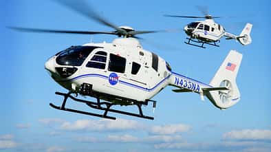 Die NASA erhält drei Airbus Helicopters H135 für Unterstützungsleistungen am Kennedy Space Center.