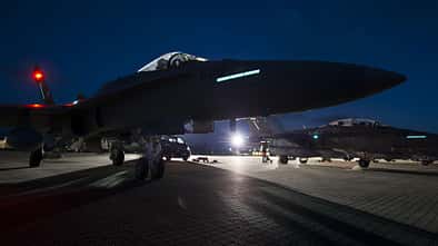 Die F/A-18 Hornet der Schweizer Luftwaffe stehen nun ständig für QRA-Starts bereit. 