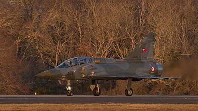 Die erste modernisierte Mirage 2000D ist am 7. Janaur 2021 in Mont-de-Marsan eingetroffen.