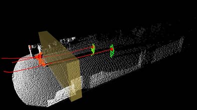 Mit einem LiDAR-System von Blickfeld werden in Terminal 1 in Frankfurt die Passagierströme aufgezeichnet und ausgewertet. 