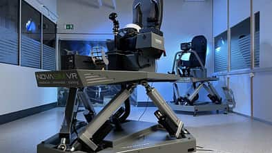 Brunners Novasim VR wurde nun auch an Airbus für Tests und Training auf dem Eurofighter verkauft.
