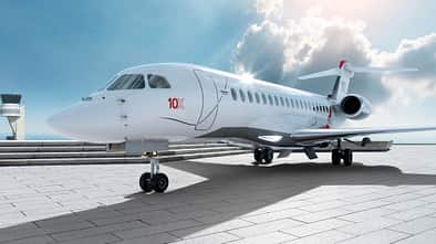 Die Dassault Falcon 10X wurde am 6. Mai 2021 offiziell vorgestellt.