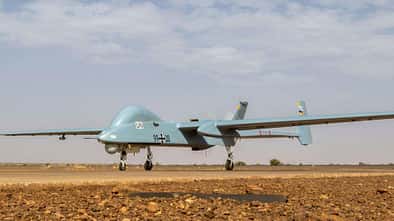 Die Bundeswehr setzt die unbemannte IAI Heron 1 seit 2016 in Mali ein.