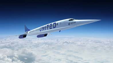 United will 15 Overture von Boom kaufen und ab 2029 einsetzen.
