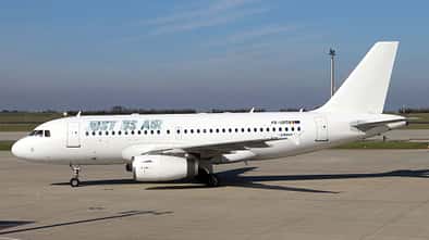 Just Us Air aus Rumänien fliegt für Green Airlines mit A319 ans Mittelmeer.