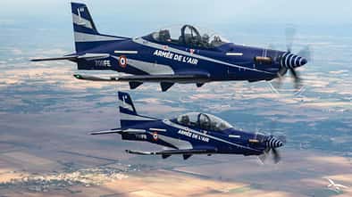 Die französischen Luftstreitkräfte haben weitere Pilatus PC-21-Trainer bestellt.