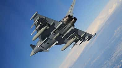 Die Eurofighter der Luftwaffe werden mit der Meteor-Luft-Luft-Lenkwaffe ausgerüstet.