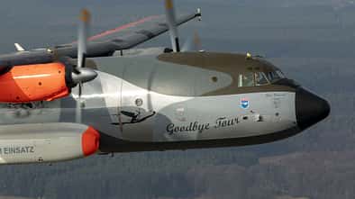Transall der Luftwaffe im Abschieds-Anstrich 2021