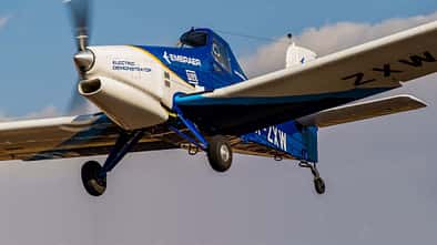 Embraer testet eine Ipanema mit Elektroantrieb. 