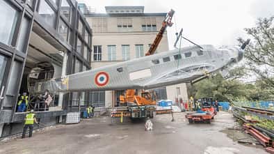 Die Junkers Ju 52 des Deutschen Museums ist nach fünf Jahren zurück auf der Museumsinsel.