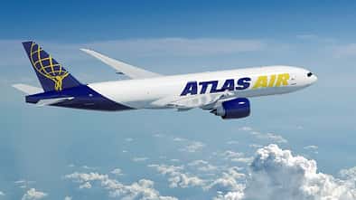 Boeing 777 Frachter in den Farben von Atlas Air Worldwide.