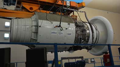 MTU nutzt SAF bei Testläufen der V2500-Triebwerke von jetBlue.