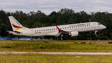 Embraer E190 LR von German Airways.