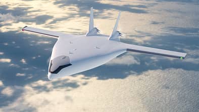 Nautilus in San Diego hat eine Familie von unbemannten Nurflügel-Frachtern entworfen.