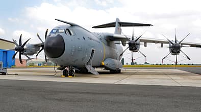 Chievres Fire Fighters 424th Squadron Turkish Airbus A400M exercise