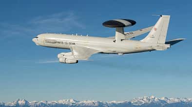 NATO AWACS DRAGON FIRST FLIGHT