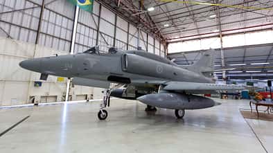 AF-1 Skyhawk der brasilianischen Marine.