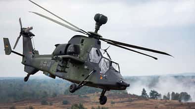 Kampfhubschrauber Tiger des Heeres.