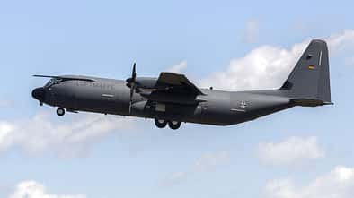 Zweite Lockheed Martin C-130J-30 Hercules der Luftwaffe.