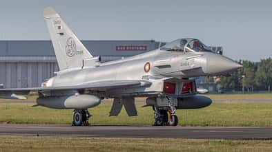 Katar hat am 15. August 2022 formell seinen ersten Eurofighter übernommen.