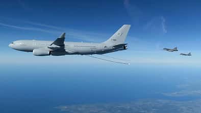 Die Flygvapnet zertifiziert ihre Saab JAS 39C/D Gripen für die Betankung mit der A330 MRTT der NATO.