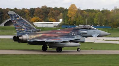 Die Eurofighter der Luftwaffe kehrten am 8. Oktober 2022 von ihrer Australien- und Asien-Tour nach Neuburg zurück.