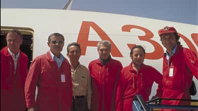 Airbus A300B aus den 70er Jahren