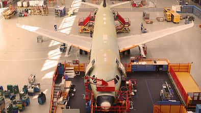 Airbus schafft die Lieferziele 2022 nicht.