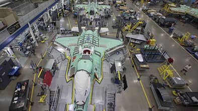 F-35-Produktion bei Lockheed Martin in Fort Worth.