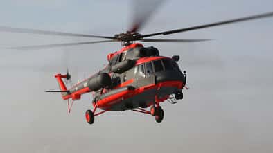 Russian Helicopters (Ulan-Ude) Mi-8AMTSch-WA für den Einsatz bei EMERCOM in Russlands Norden.
