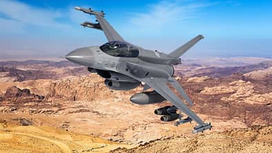 Jordanien erhält ein Dutzend Lockheed Martin F-16 Block 70.