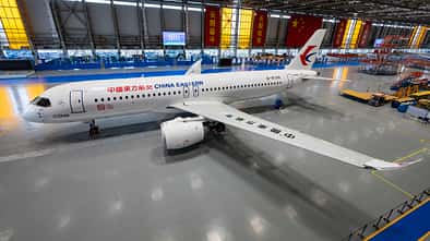 First C919 Delivered To China Eastern Airlines
