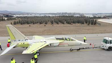 Anfang Februar 2023 startete der Hürjet bei Turkish Aerospace seine Triebwerks-Bodenversuche.