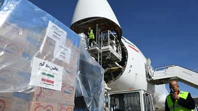 SYRIA-CONFLICT-IRAN-AIRPORT-QUAKE